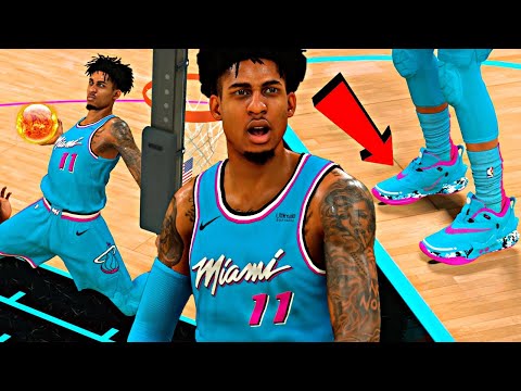 NBA 2K20 MyCAREER: The Journey #40 - NIKE MADE ME CUSTOM "MIAMI VICE" SHOES! CAREER HIGH 55+ POINTS!