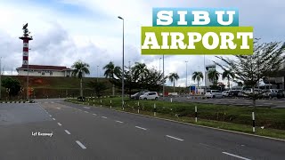 preview picture of video 'Sibu Airport - A view from the road side.'