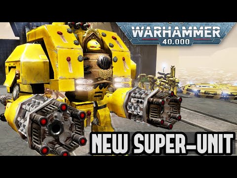 NEW UPDATE 2023: Leviathan Dreadnought vs Chaos! - Astartes Mod, WH40K: Dawn of War 2: Retribution