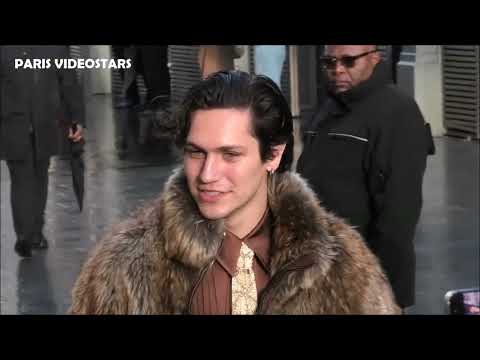 Chase Hudson Huddy @ Paris Fashion Week 22 january 2026 show Amiri