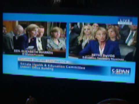 Betsy DeVoss nomination, 1 17 17, #1