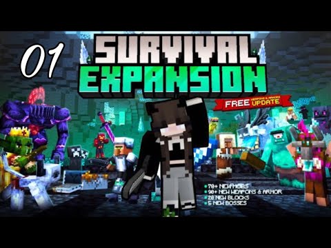 Survival EXPANSION! Weapons and Armor Update | Minecraft Bedrock