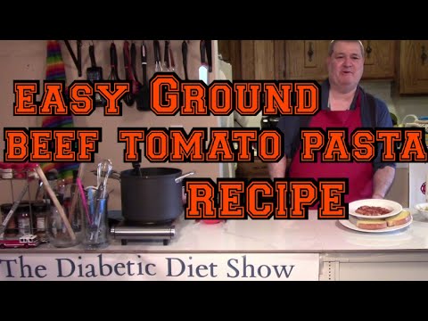 Easy Ground Beef Tomato Pasta Recipe #294 | Quick...