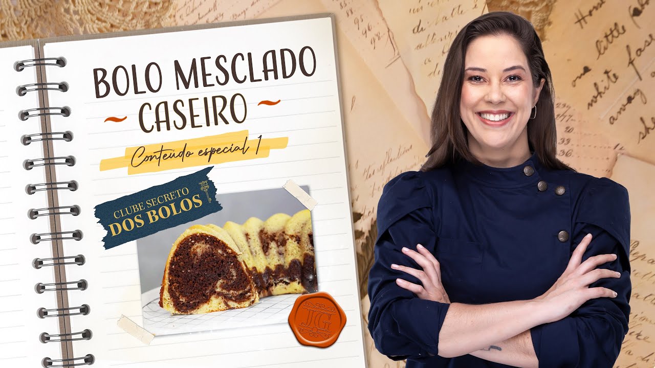 RECEITA DE BOLO CASEIRO MESCLADO | Do bolo caseiro ao bolo de festa #1