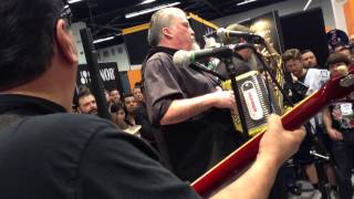 Los Lobos - NAMM 01/25/2013 Horner Booth Let&#39;s Say Goodnight