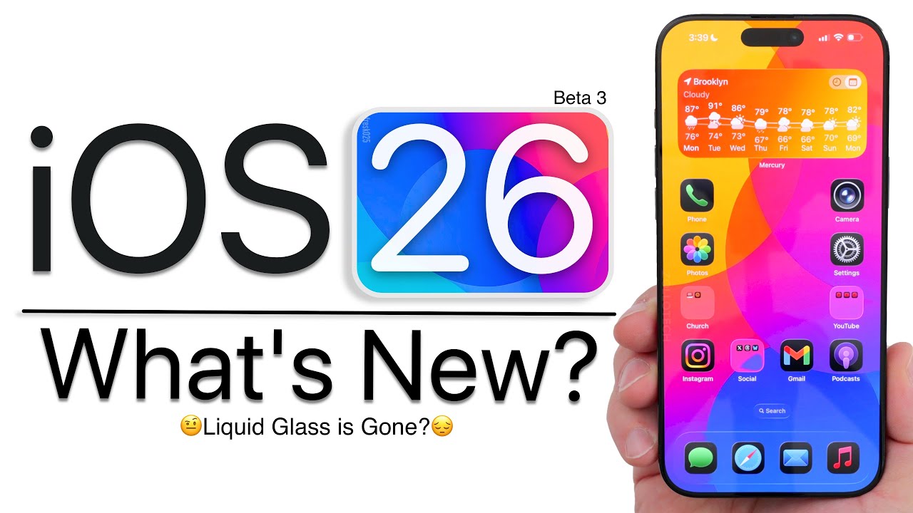 iOS 26 Beta 3 is Out! - What's New?