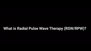 What is Radial Pulse Wave Therapy (RSW_RPW)? #shockwavetherapy #physicaltherapy