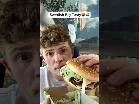 Eating McDonald’s food that’s made in different countries!