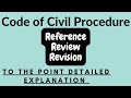 What Is REFERENCE REVIEW REVISION CPC Detailed Explanation