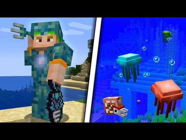 Aquatic update 2.0  PrismaCraft Minecraft Data Pack