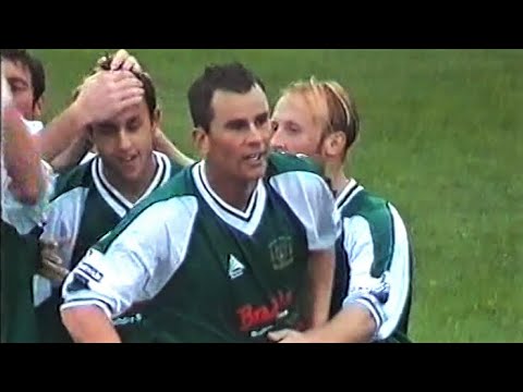 Ten man Yeovil thrash Telford 5-0 away - 2002/03