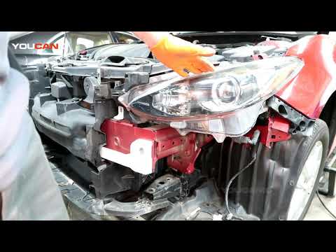 2014-2018 Mazda 3 Headlight Assembly Replacement