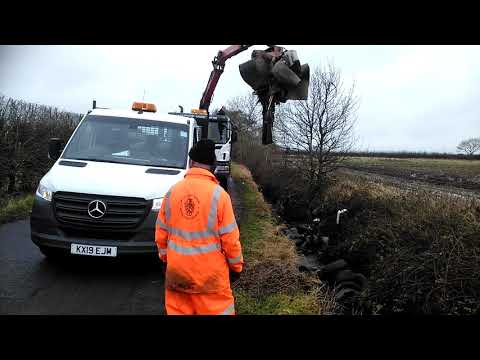 OWL's Scott ward team secure removal of flytips from Blackacre Lane, Ormskirk - 27/1/2021