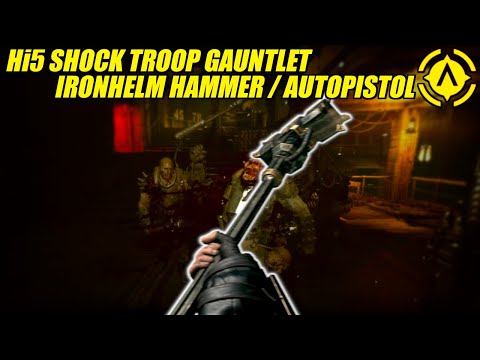 Hi5 Shock Troop Gauntlet l Ironhelm Hammer l Preacher