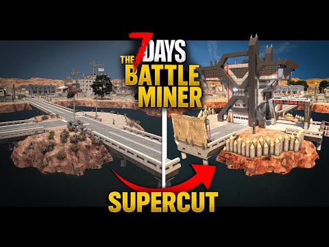 I Spent 42 Days Building an Island Fortress as a Battle Miner!