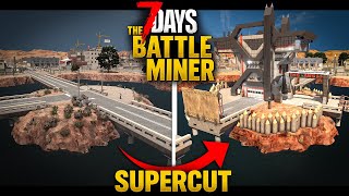 I Spent 42 Days Building an Island Fortress as a Battle Miner!