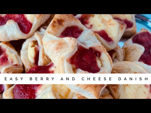 Easy Berry and Cheese Danish