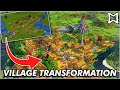 ► Transforming An Entire Village In Minecraft | Full Time-Lapse