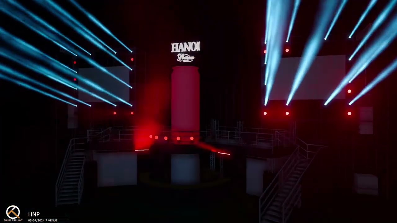 Beer Hà Nội Premium 3D Stage View