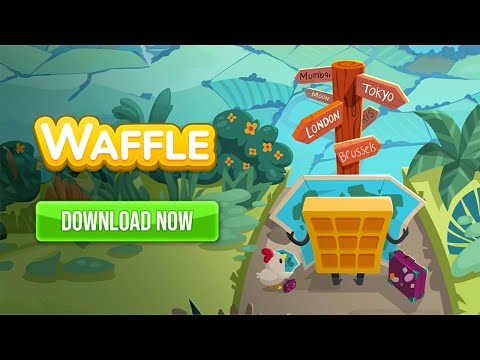 Waffle Word Puzzle: Brain Game