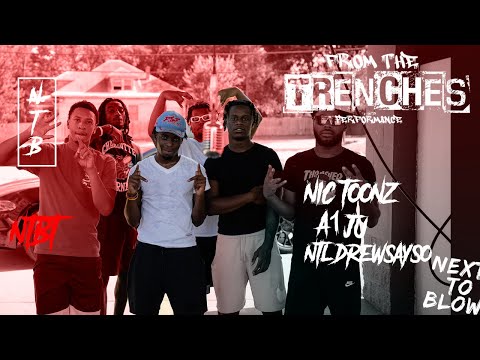Nic Toonz, A1Ju & NTL Drewsayso - No Hook  'From The Trenches' 🎤🔥 | Live Performance"