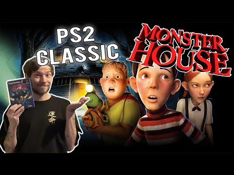 Monster House PART 1 - Playing Every PS2 (MOVIE TIE IN GAME)