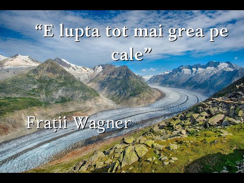 Fratii Wagner " E lupta tot mai grea pe cale"