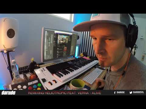 Working on a remix of Heliotropic feat. Verna - Alive