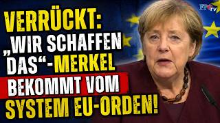 Brüssel dreht durch: "Wir schaffen das"-Merkel bekommt einen Orden🤦‍♂️