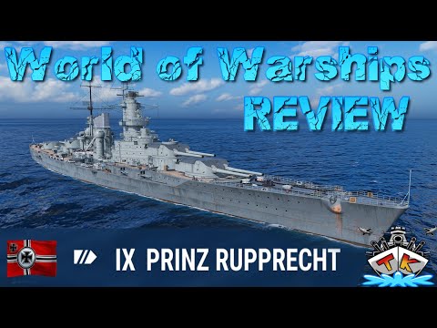 Prinz Rupprecht ist FERTIG "T9/GER/Schlachtschiff *Review* in World of Warships auf Deutsch