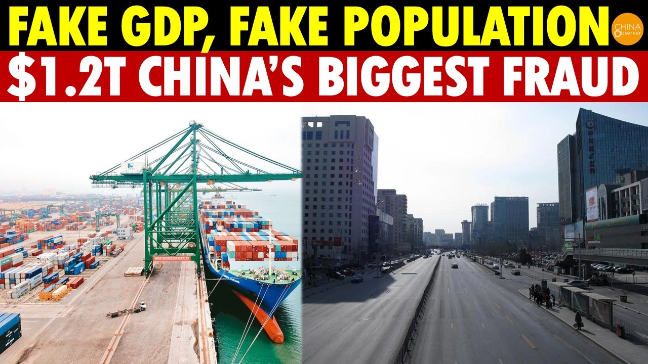 Fake GDP, Fake Population! China’s $1.2T Trade Surplus Exposed as Biggest Fraud Ever