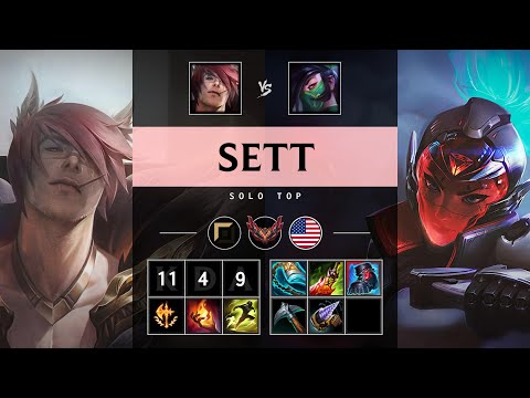 Sett Top vs Akali - NA Grandmaster Patch 25.S1.2