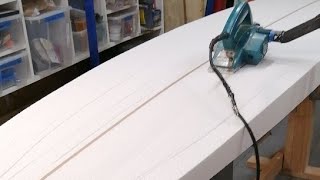 Just Working On a Surfboard