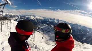preview picture of video 'Pumping Powder 2013 in Mayrhofen with GoPro Hero 2'