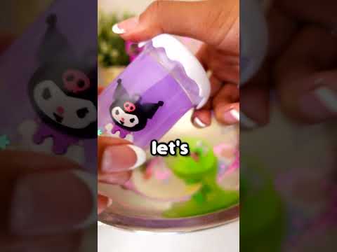 Slime but it's Sanrio! #sanrio #slime #shorts
