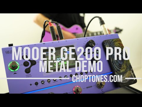 Mooer GE200 Pro Li | Metal Demo