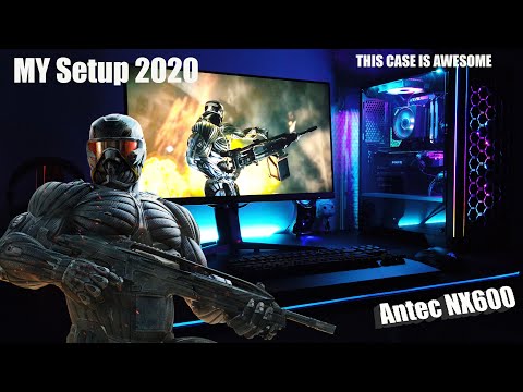 My new Crysis's nano suit themed PC setup!! (Featuring Antec NX600)