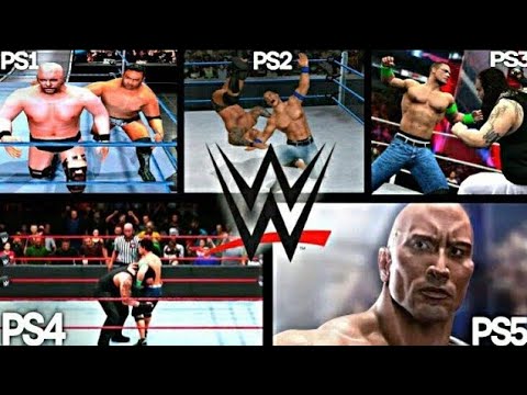 EVOLUTION OF WWE GRAPHICS (1994-2022) PS1 VS PS2 VS PS3 VS PS4 VS PS5