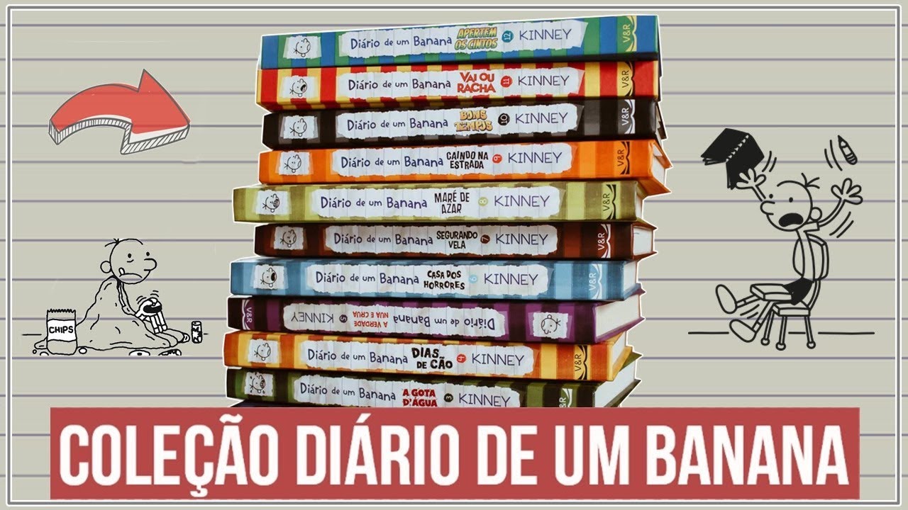 COLEÇÃO COMPLETA | DIÁRIO DE UM BANANA