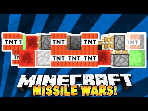 Minecraft - MISSILE WARS! #2 - w/ THE PACK!