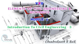 Introduction to Elements Of Civil Engineering - 3, # VTU, 1st Year, Civil Engineering