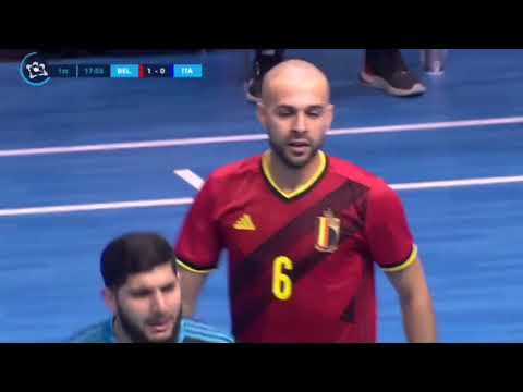 ELIMINATÓRIAS UEFA FUTSAL EURO 2022 - BÉLGICA 5 X 4 ITÁLIA