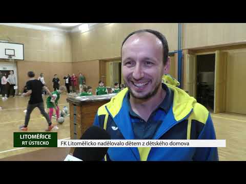 LITOMĚŘICE: FK Litoměřicko nadělovalo dětem z dětského domova