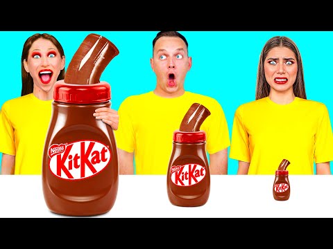 Big, Medium and Small Plate Challenge | Parenting Hacks by Crazy DO