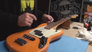 Video thumbnail for Fender Mustang Bass Guitar by Dave's World of Fun Stuff