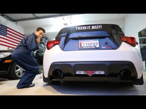 Aggressive Rear Diffuser Install