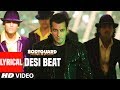 Desi Beat Song With Lyrics Bodyguard Salman Khan Kareena Kapoor