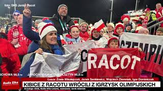 Wideo1: Kibice z Racotu wr�cili z Zimowych Igrzysk Olimpijskich we W�oszech i odwiedzili Radio Elka