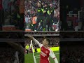 The Arsenal bench react to Gabriel Martinelli's winner against Manchester City