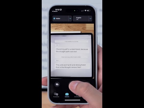 Tap on the languages tab at the top